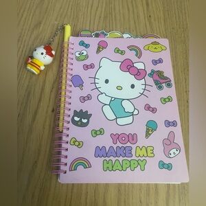 🆕Hello Kitty Journal & Charm Pen Set🆕